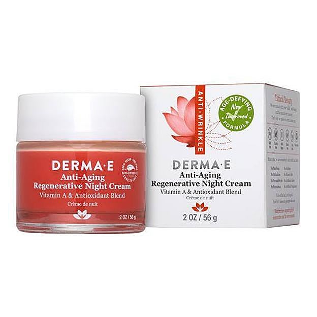 Crema Regenerativa De Noche Anti-Envejecimiento de Derma E. 29,40 euros