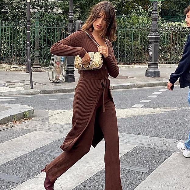 Conjuntos de punto que te convierten en la más cool de la oficina: nuevos colores y siluetas que nos quedan bien a todas