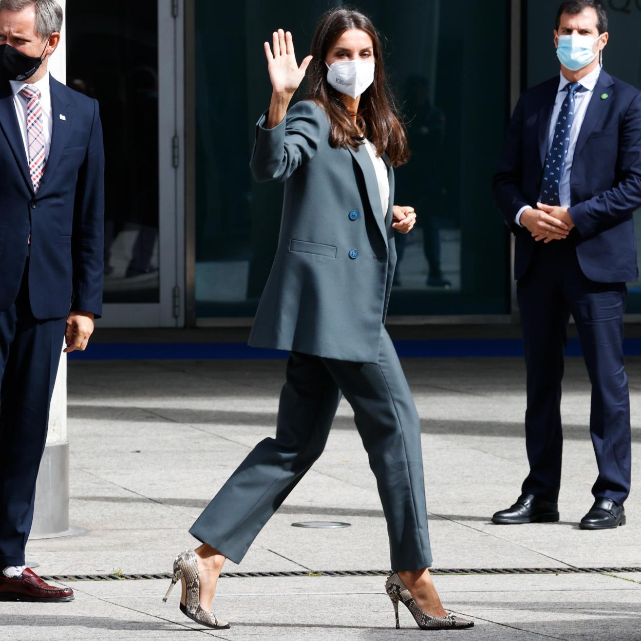 Pincha en la foto para ver los mejores looks de la Reina Letizia.