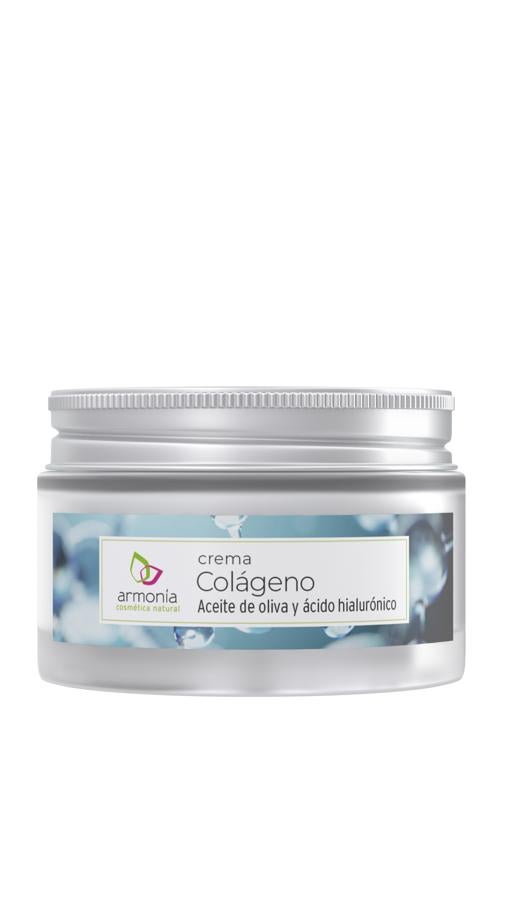 Esta crema es perfecta para todo tipo de pieles, incluso las más sensibles. Compuesta por colágeno a base de aceite de oliva y el ácido hialurónico rellena las arrugas mientras redensifica y reafirma la piel de la cara. Sus ingredientes actúan como antioxidantes para proteger la piel de agresiones externas. (9,90 euros).
