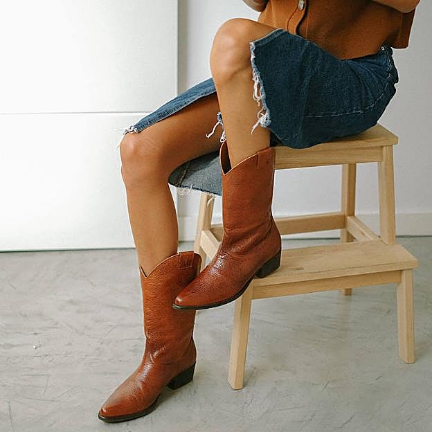 Hemos encontrado las botas más cómodas y bonitas de esta temporada y son perfectas para llevar la tendencia cowboy a todos tus conjuntos de entretiempo
