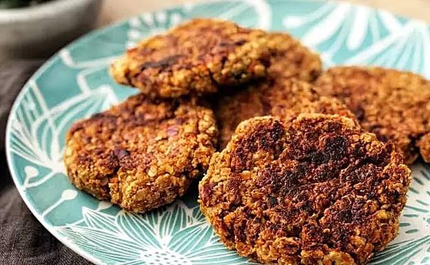 Burgers veganas de pula de verduras