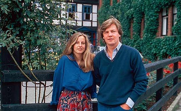 Ernesto de Hannover con su primera esposa, Chantal Hochuli.