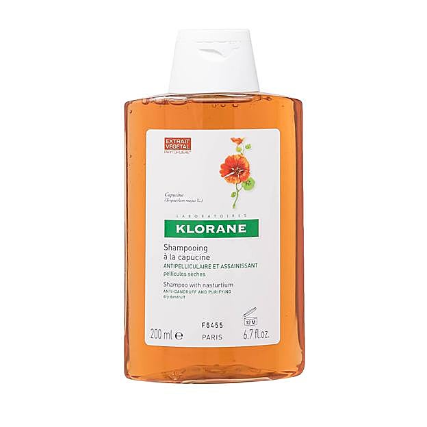 Champú a la capuchina de Klorane.