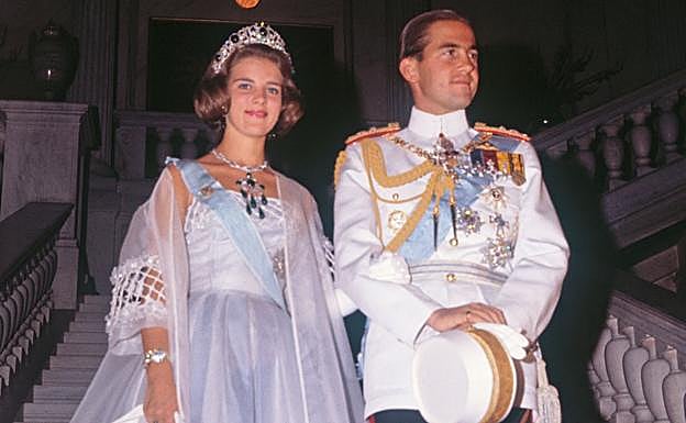 Constantino y Ana María se convirtieron en los reyes más jóvenes de Europa.
