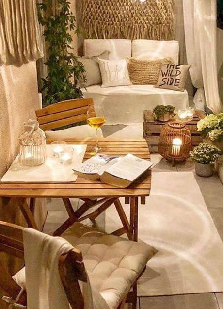 Imagen - Con una mesa de madera crearás un rincón perfecto para tomar una copa