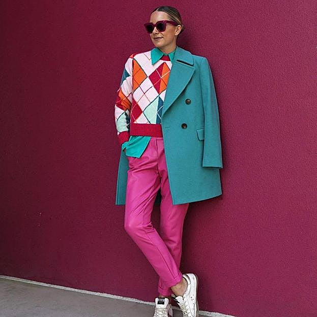 Chalecos, jerséis, vestidos y cárdigans: las prendas de punto con rombos estilo retro que debes tener este otoño-invierno