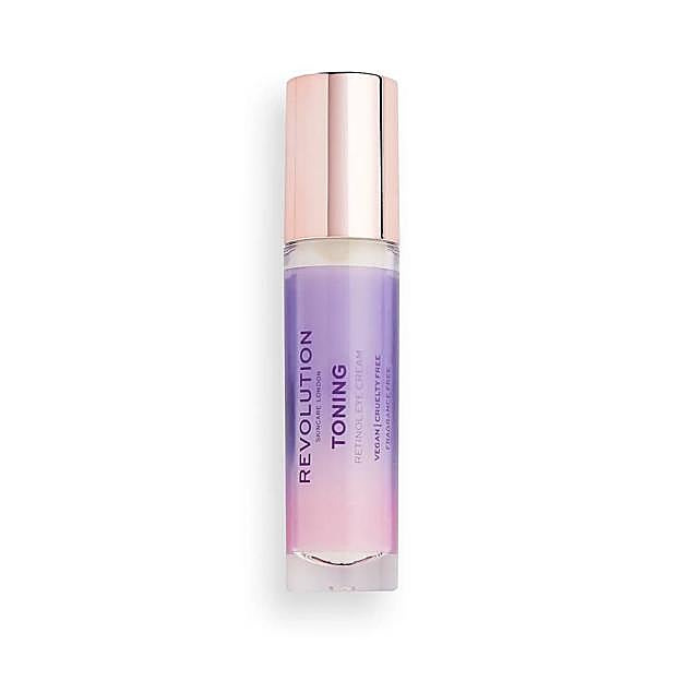 Retinol: Toning Eye Cream de Revolution Skincare. 7,45 euros