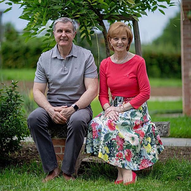 Margarita de Rumanía y su esposo en la actualidad.