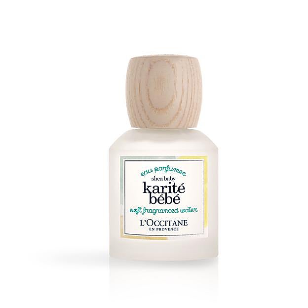 Agua Perfumada Karité Bebé de L'Occitane (42 euros).