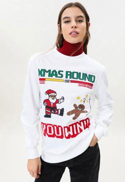 Imagen secundaria 2 - Cuenta atrás para la Navidad: los ugly sweater de Lefties son todo lo que necesitas para un estilismo a la última