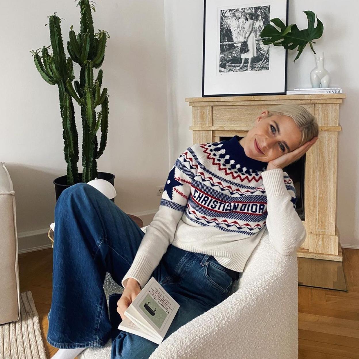 Pincha en la foto para ver el jersey de punto perfecto para tus looks casual más invernales. 