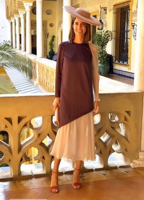 Imagen - Sofía Palazuelo en una boda con el mismo vestido que Isabelle Junot. / INSTAGRAM