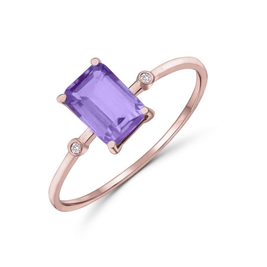 Sortija de amatista, de Mumit (199 euros).