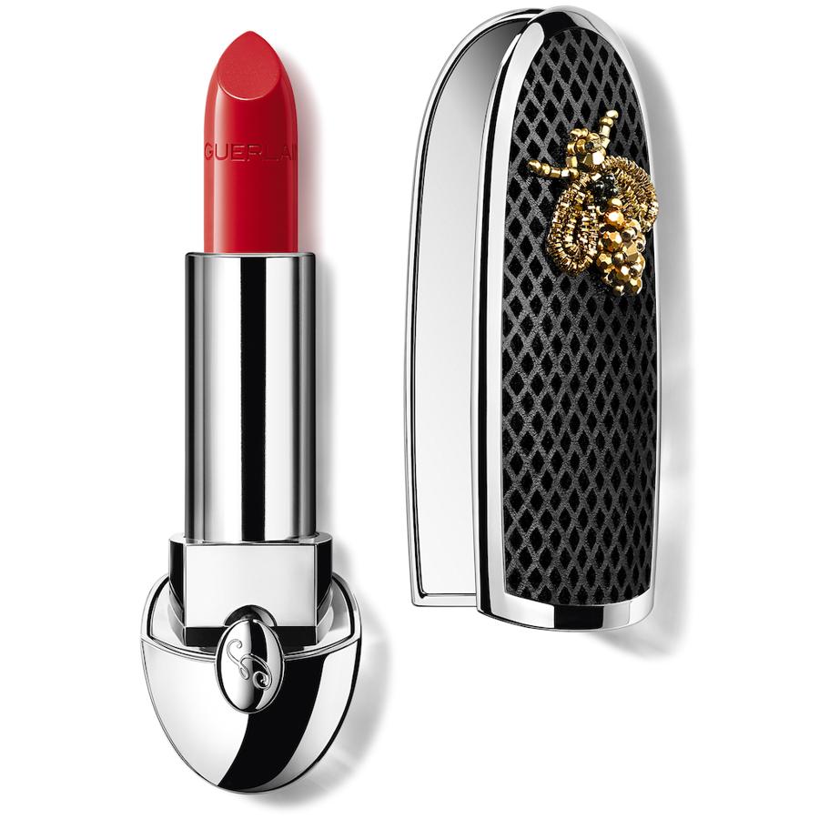 La colección Navidades Doradas de la firma cuenta con una barra de labios en su tono más vendido, el 214, con una carcasa icónica creada por el Atelier Baqué Molinié con una abeja bordada en hilos de oro y con perlas brillantes cosidas sobre una malla de terciopelo. (258,50 euros).