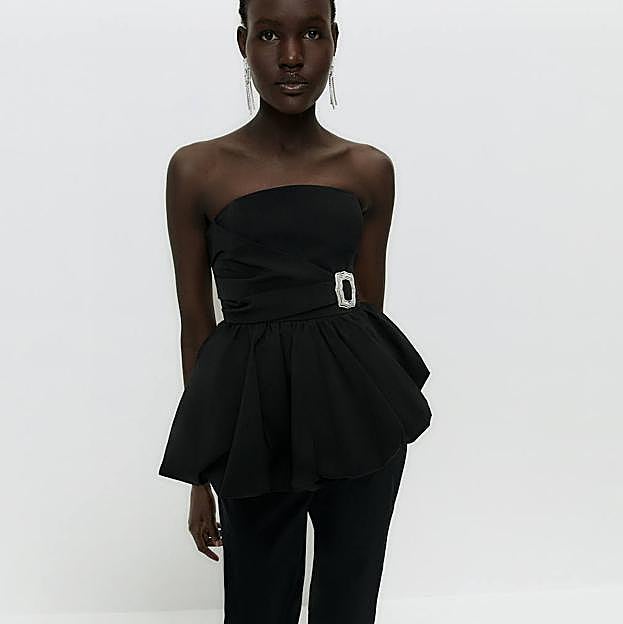 Imagen principal - Estos son los dos glamurosos y espectaculares looks de fiesta de Uterqüe que parecen de lujo y enamorarán a todos