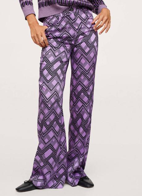 Imagen - Los pantalones de Mango están disponibles en verde y en lila