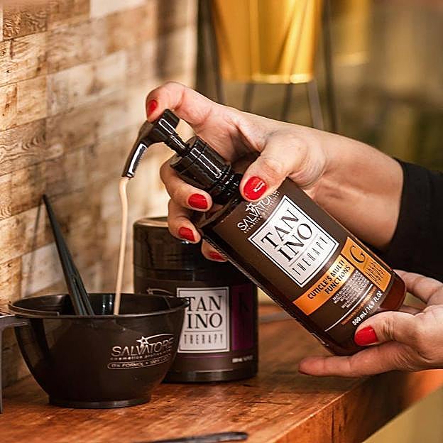 Tanino Therapy no daña la estructura interna del cabello