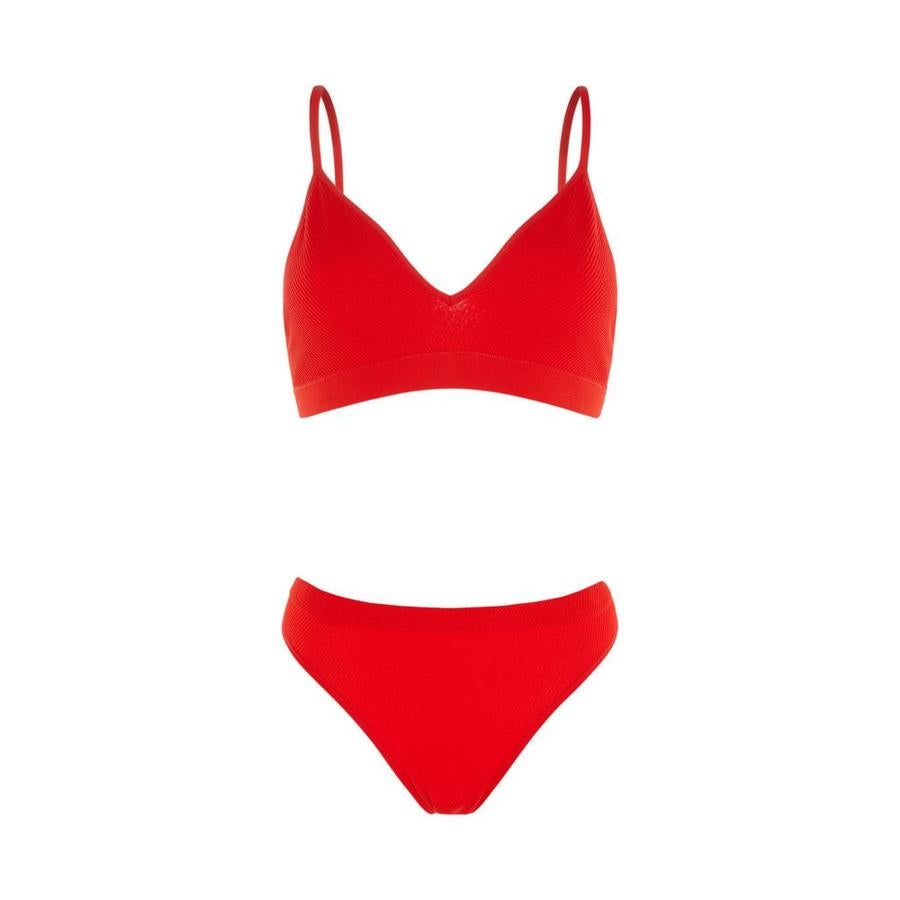 Conjunto sin costuras, de Primark (6 euros).