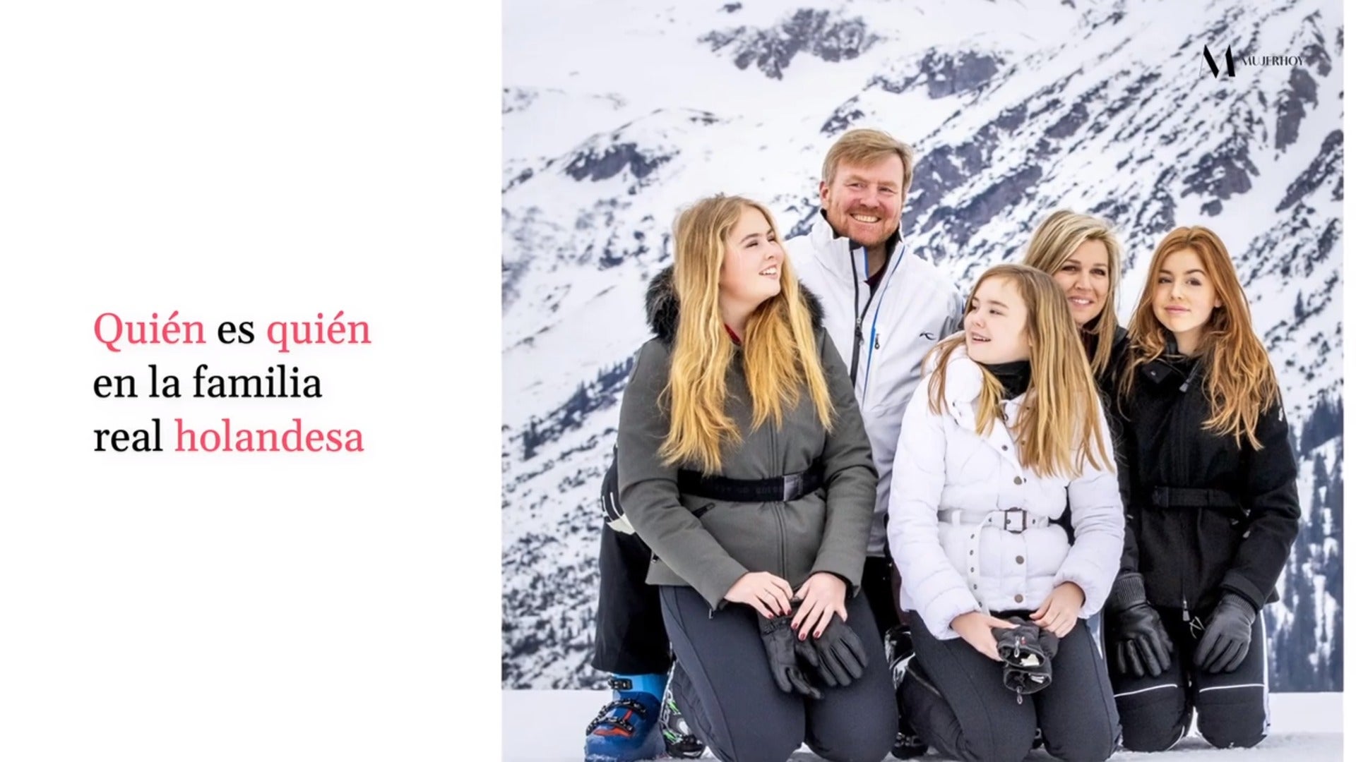 Quién es quién en la familia real holandesa