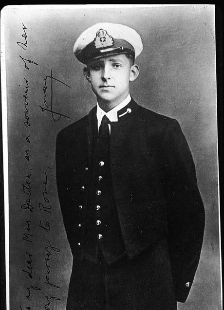 Imagen - Don Juan de Borbón de joves. Foto: Archivo-