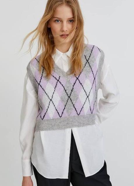 Imagen - El modelo de rombos es de corte cropped