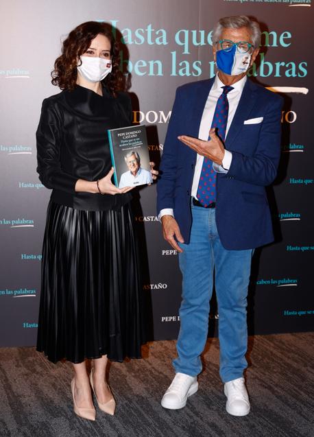 Imagen - Ayuso en la presentación del libro de Pepe Domingo Castaño. / GTRES