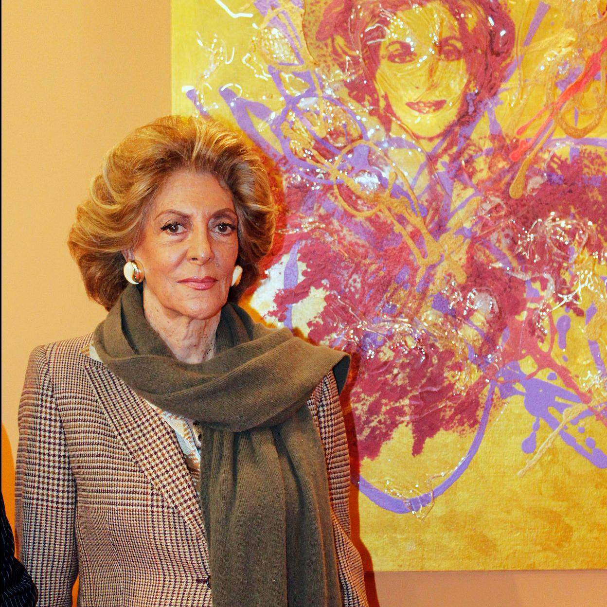 Pitita Ridruejo era gran amante del arte.