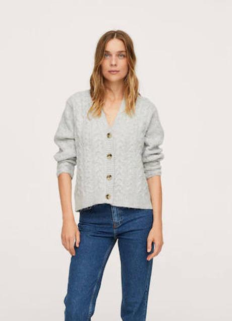 Imagen - El cárdigan trezado está elaborado con un tejido mezcla de lana