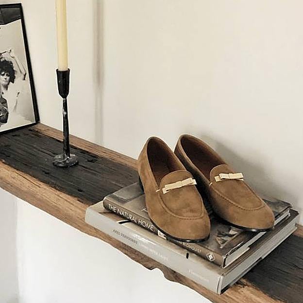 Los mocasines Boucle están disponibles en dos colores