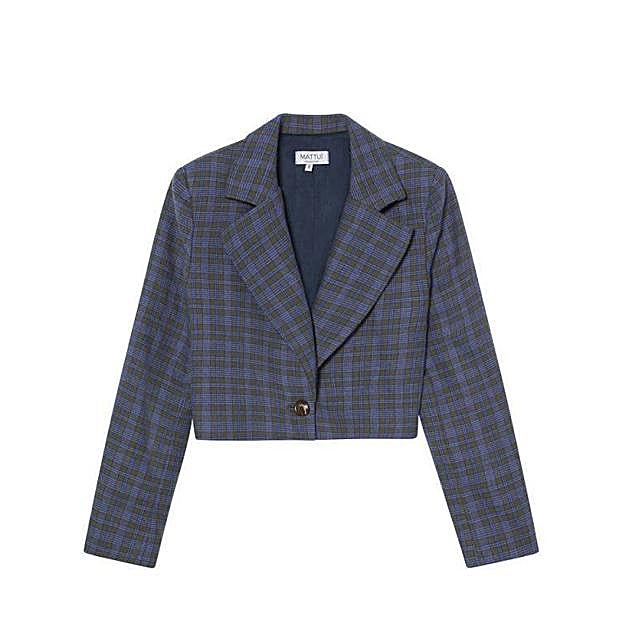 Imagen principal - Puedes comprar el pantalón Ofelia por 49 €, la chaqueta por 59 € y el chaleco por 39 €