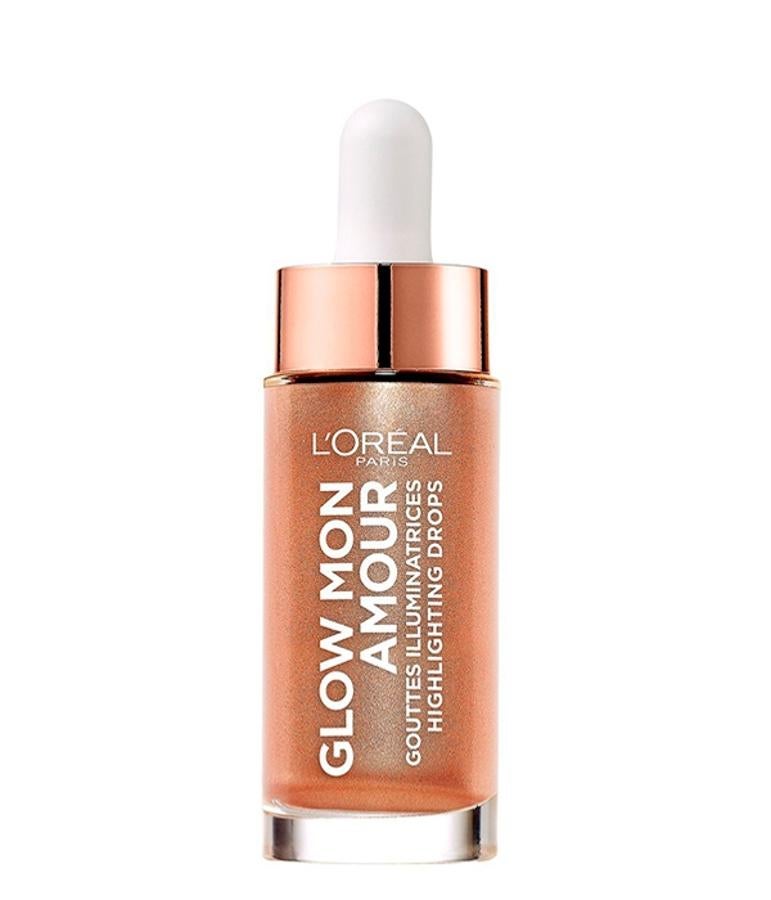 Las gotas iluminadoras Glow mon amour están disponibles en tono rosado y bronce para aportar un toque de luz a la piel con un acabado natural. Se puede también aplicar combinándolo con la crema hidratante para un efecto radiante y una piel fresca. (12,90 euros).