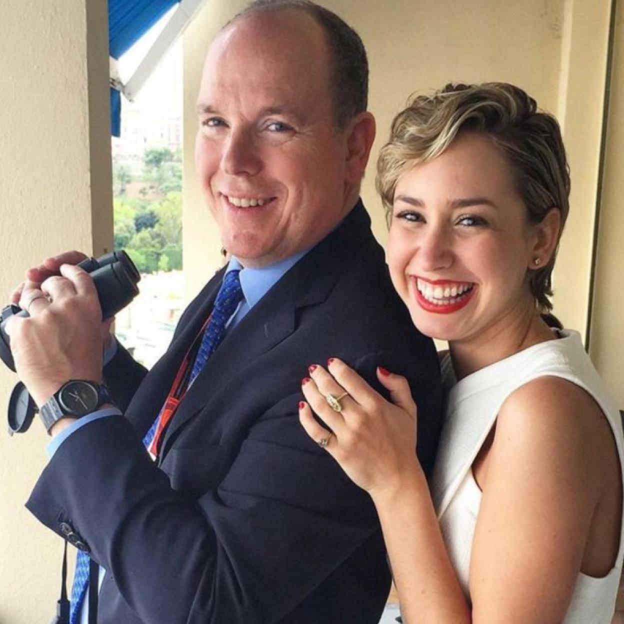 Jazmin Grace Grimaldi ha acompañado a su padre el príncipe Alberto en algunos eventos monegascos.