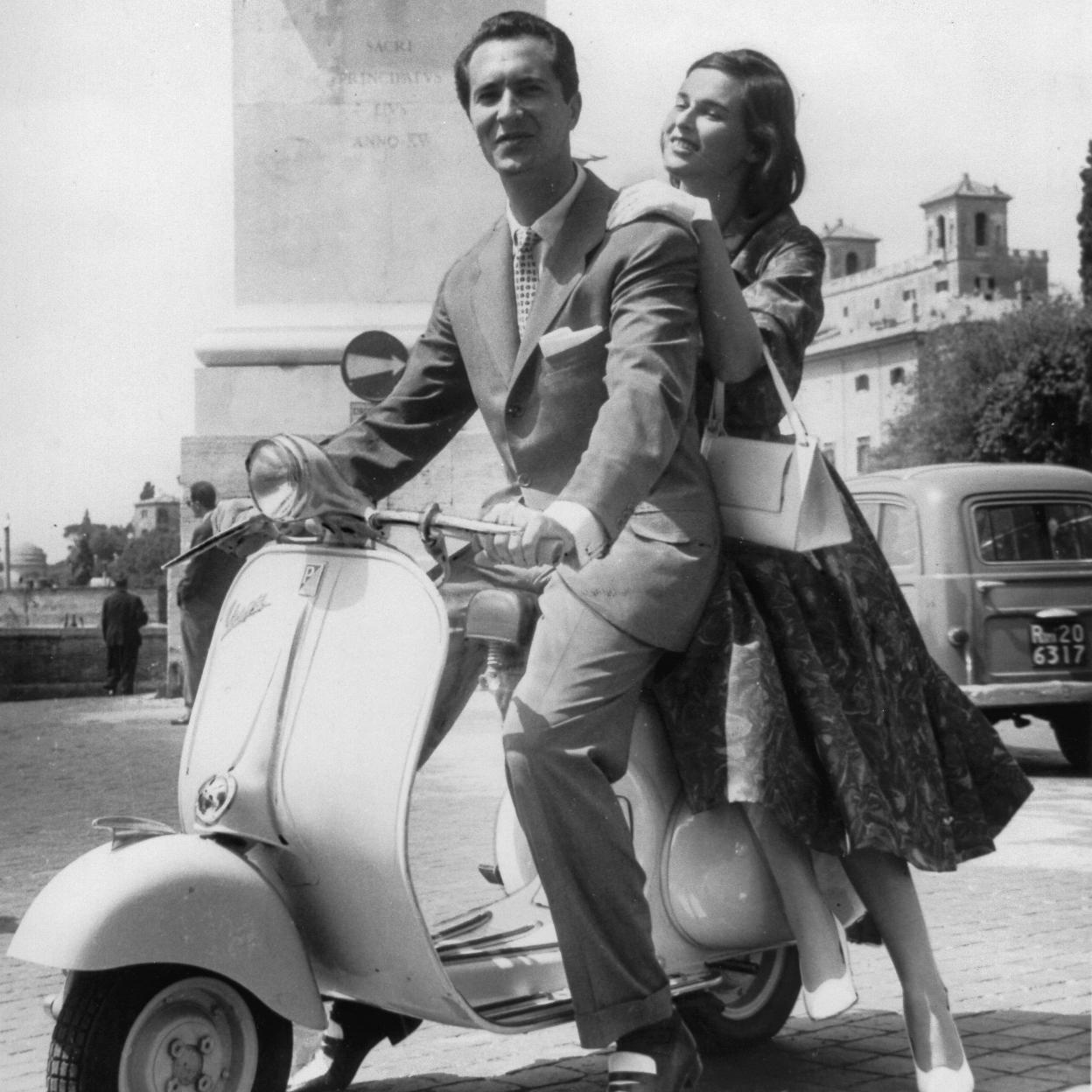 El torero (infiel múltiple) Luis Miguel Dominguín y su mujer, la modelo y actriz Lucía Bosé.