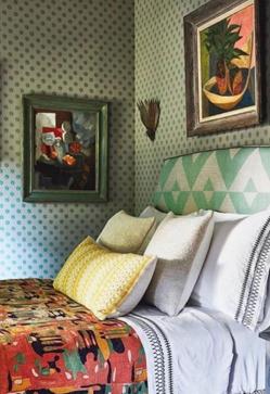 Imagen secundaria 2 - Las combinaciones de textiles y papeles pintados más arriesgadas y geniales de Gastón y Daniela.