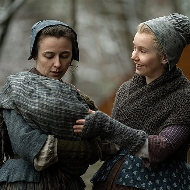 Marsali en una imagen de la sexta temporada de Outlander. 