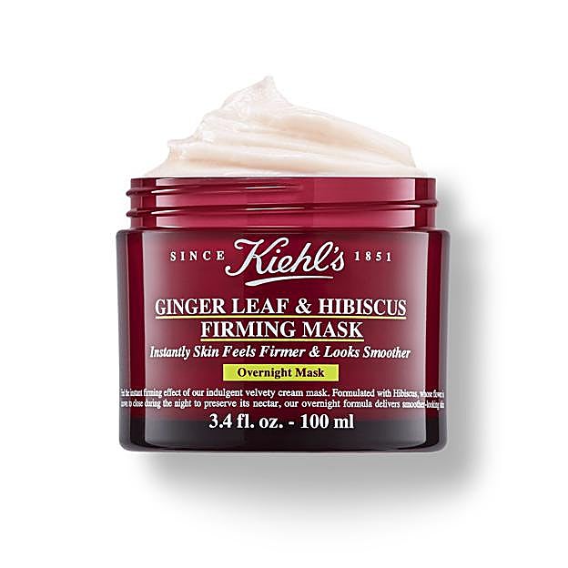 Ginger Leaf & Hibiscus Firming Overnight Mask de Kiehl's. (56 euros). 