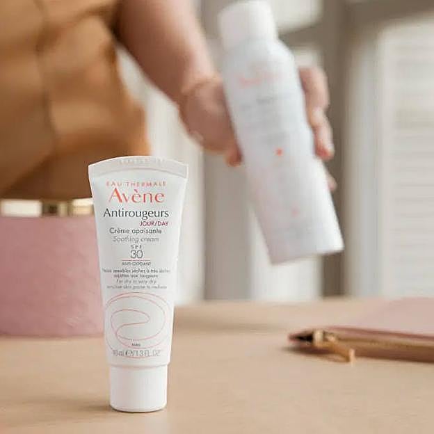 Imagen principal - Anti-rojeces Crema Calmante de Día, Sensibio AR y Roséliane Crème Anti-Rougeurs