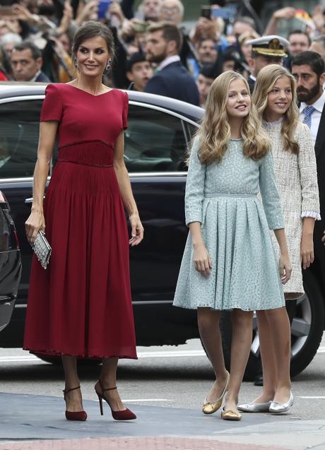 Imagen - Letizia vestida de Felipe Varela.