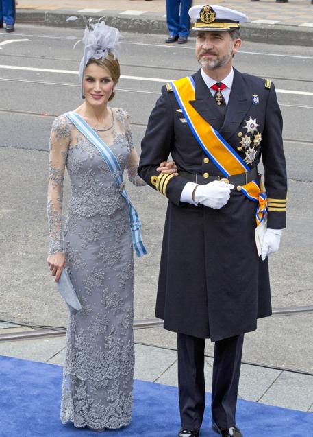 Imagen - Los reyes Letizia y Felipe en la entronización de Guillermo de Holanda. 