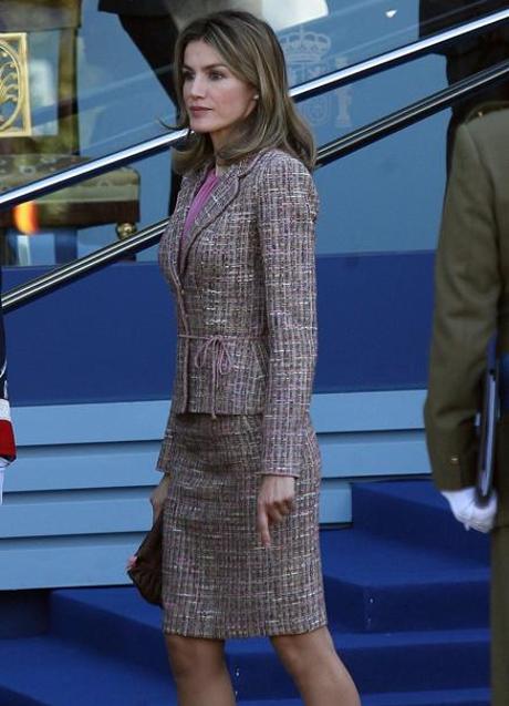 Imagen - Letizia Ortiz en el desfile del 12 de octubre.