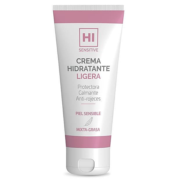 Crema Hidratante Ligera Protectora Calmante Anti-rojeces Hi Sensitive de Avance Cosmetic (9,95 euros).