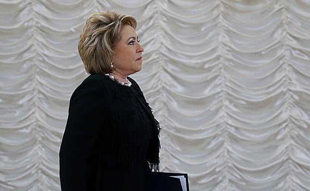 Valentina Matviyenko | Presidenta del Consejo de la Federación rusa.