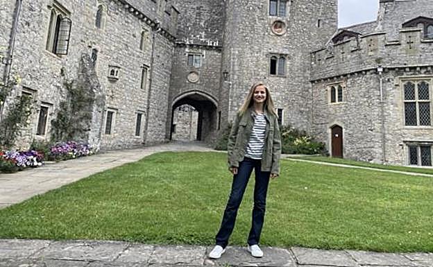 Princesa Leonor en Georgetown.