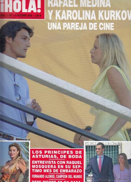 Imagen - Portada de la revista donde se ve a Rafael Medina junto a KArolina Kurkova.