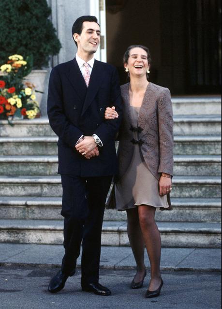 Imagen - La infanta Elena también apostó por Petro Valverde para su pedida de mano.