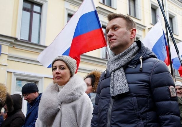 Yulia Navalnaya Alexei Navalni