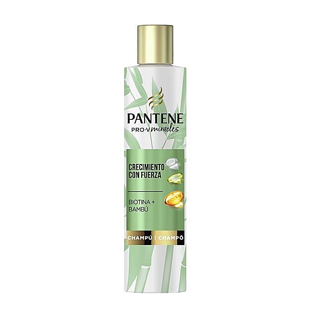 Champú Crecimiento con Fuerza de Pantene (3,50 euros en Amazon).