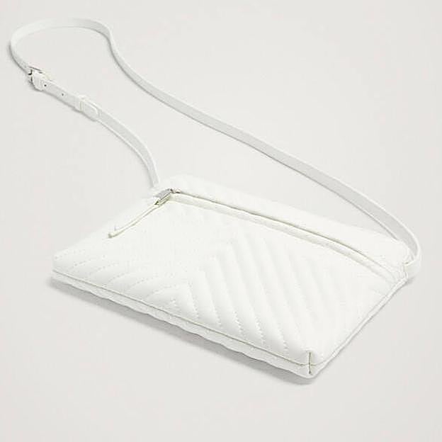 Imagen principal - La bandolera de effecto acolchado