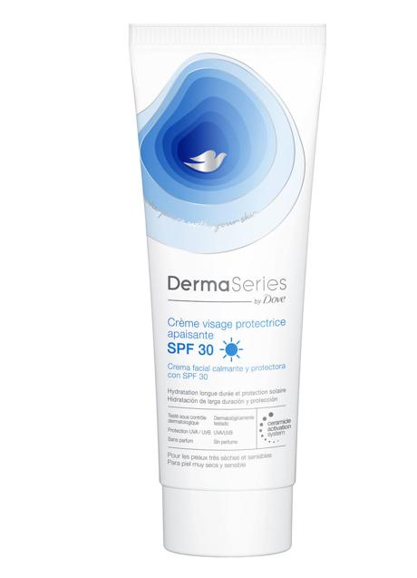 Imagen - Crema Facial Calmante y Protectora SPF30 de DermaSeries by Dove